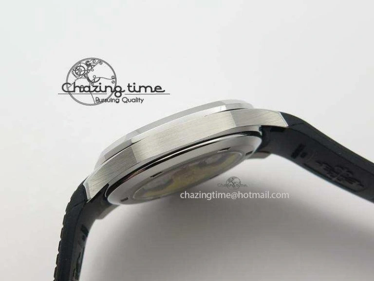 Aquanaut Jumbo SS Bp-Maker V3 Best Edition Black Dial On Black Rubber Strap MIYOTA 9015 PP324CS