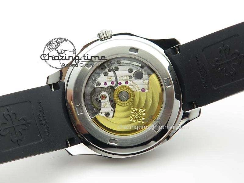 Aquanaut Jumbo SS Bp-Maker V3 Best Edition Black Dial On Black Rubber Strap MIYOTA 9015 PP324CS