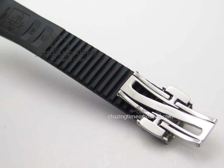 Aquanaut Jumbo SS Bp-Maker V3 Best Edition Black Dial On Black Rubber Strap MIYOTA 9015 PP324CS