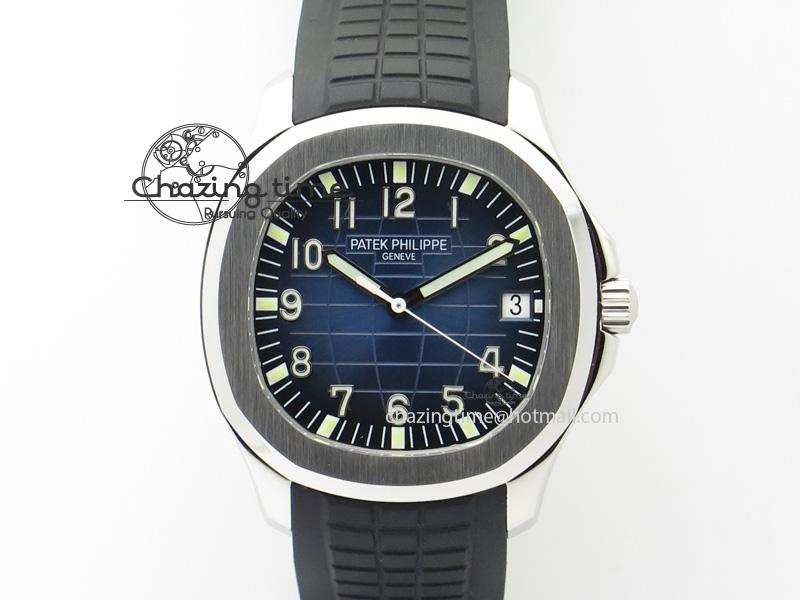 Aquanaut Jumbo SS V6 Maker Best Edition Blue Dial On Black Rubber Strap A2824