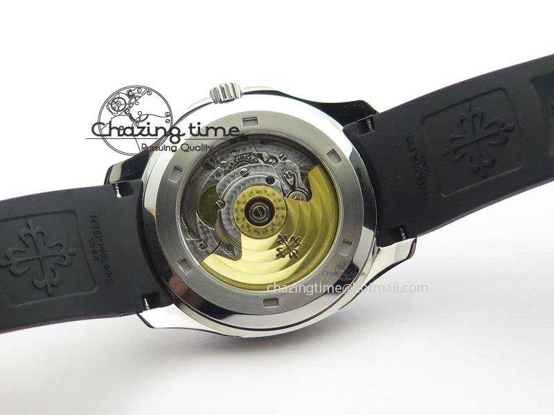 Aquanaut Jumbo SS V6 Maker Best Edition Blue Dial On Black Rubber Strap A2824