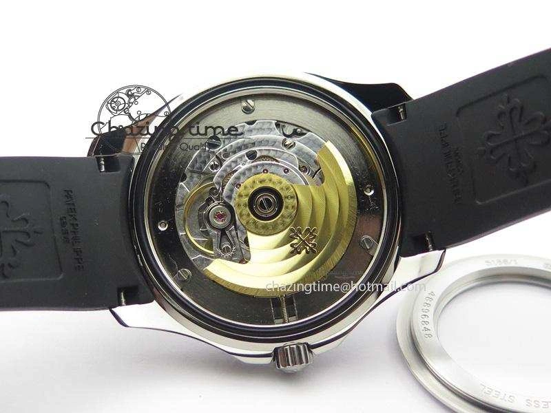 Aquanaut Jumbo SS V6 Maker Best Edition Blue Dial On Black Rubber Strap A2824