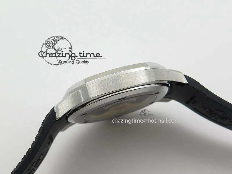 Aquanaut Jumbo V4 SS Black Dial on Black Rubber Strap Best Edition A2824