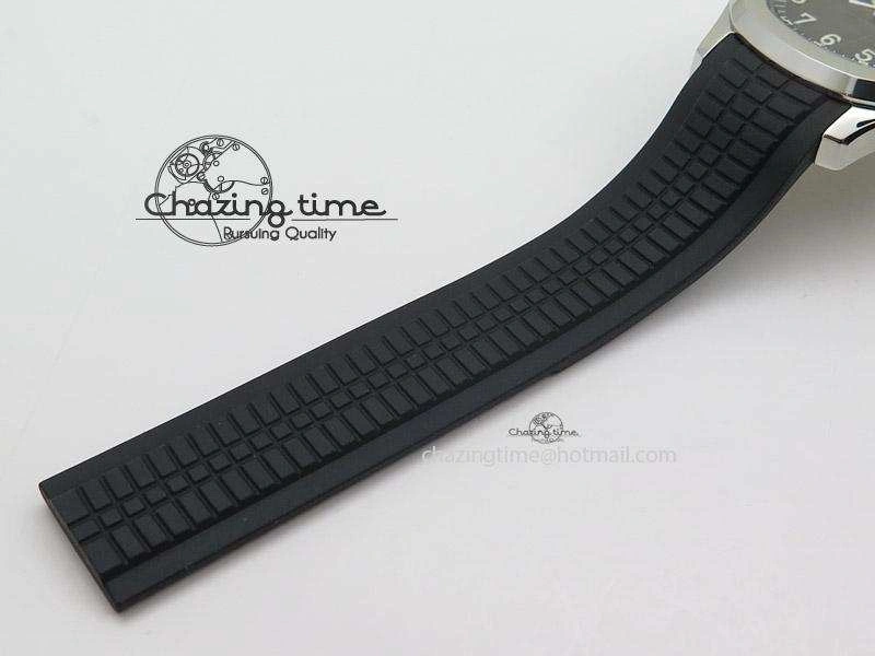 Aquanaut Jumbo V4 SS Black Dial on Black Rubber Strap Best Edition A2824