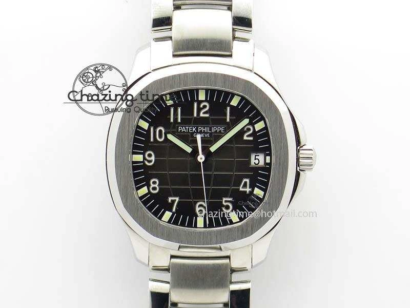 Aquanaut Jumbo V6 Best Edition SS Black Dial On SS Bracelet A2824
