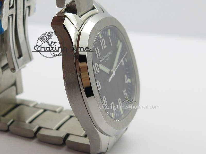 Aquanaut Jumbo V6 Best Edition SS Black Dial On SS Bracelet A2824