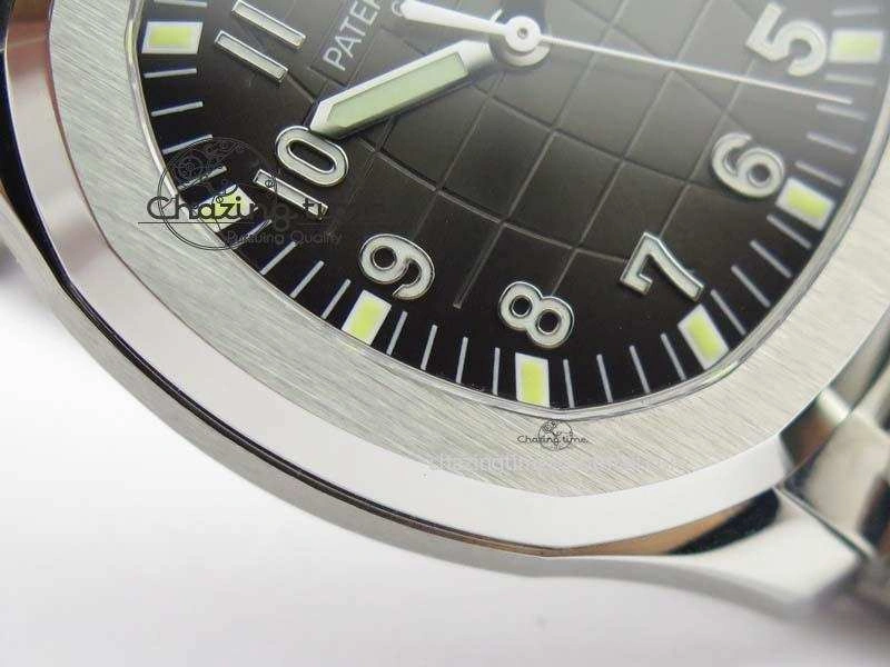 Aquanaut Jumbo V6 Best Edition SS Black Dial On SS Bracelet A2824