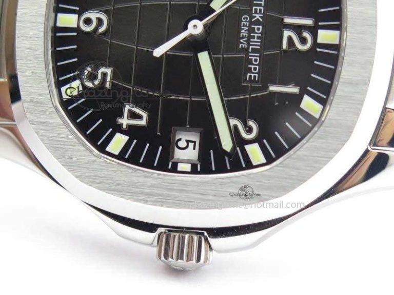 Aquanaut Jumbo V6 Best Edition SS Black Dial On SS Bracelet A2824
