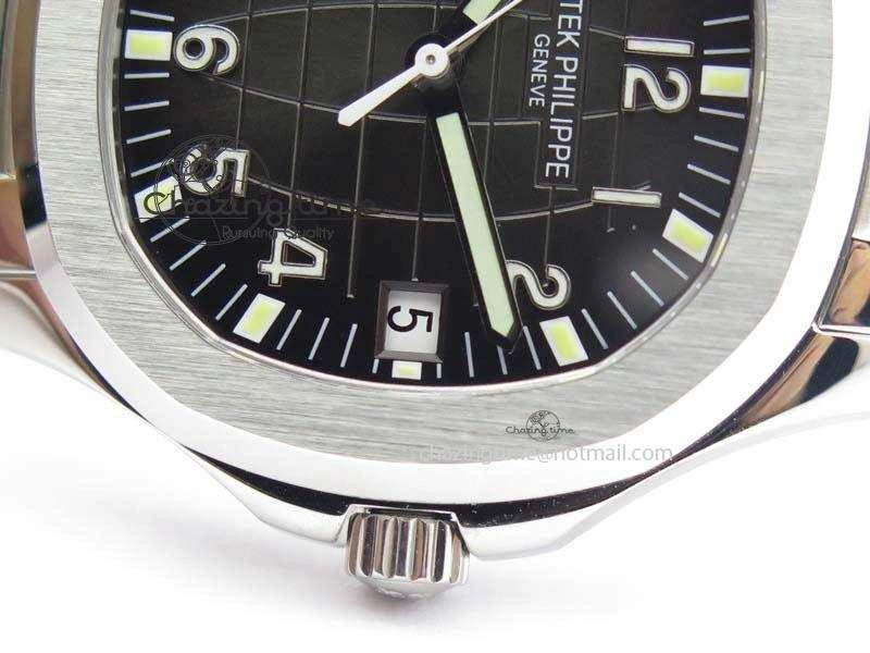 Aquanaut Jumbo V6 Best Edition SS Black Dial On SS Bracelet A2824
