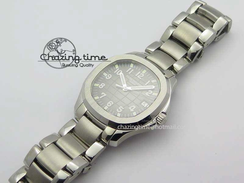 Aquanaut Jumbo V6 Best Edition SS Black Dial On SS Bracelet A2824