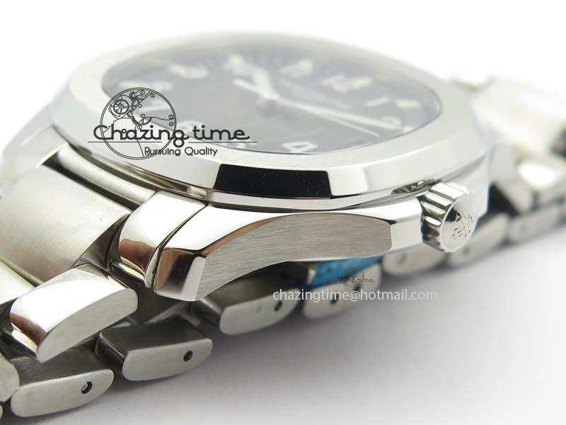 Aquanaut Jumbo V6 Best Edition SS Black Dial On SS Bracelet A2824