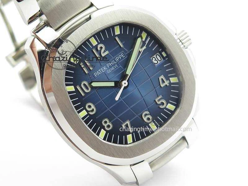 Aquanaut Jumbo V6 Best Edition SS Blue Dial On SS Bracelet A2824