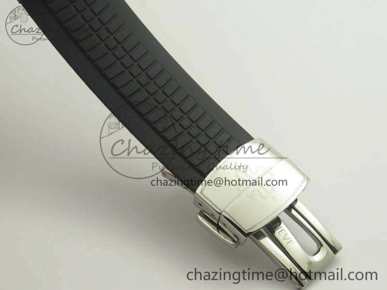 Aquanaut Time Travel 5164A SS Black Dial On Rubber Strap 324SC