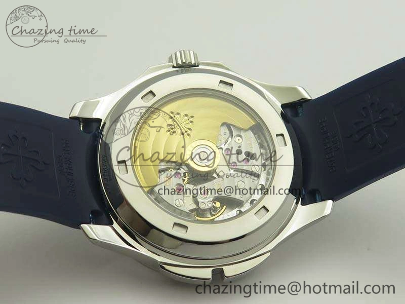 Aquanaut Time Travel 5164A SS Blue Dial On Rubber Strap 324SC
