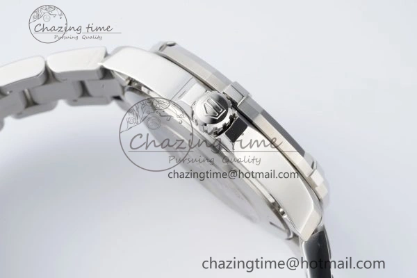 Aquaracer Calibre 5 44mm TARF 1:1 Best Edition Blue Dial SS Bezel on SS Bracelet SW200