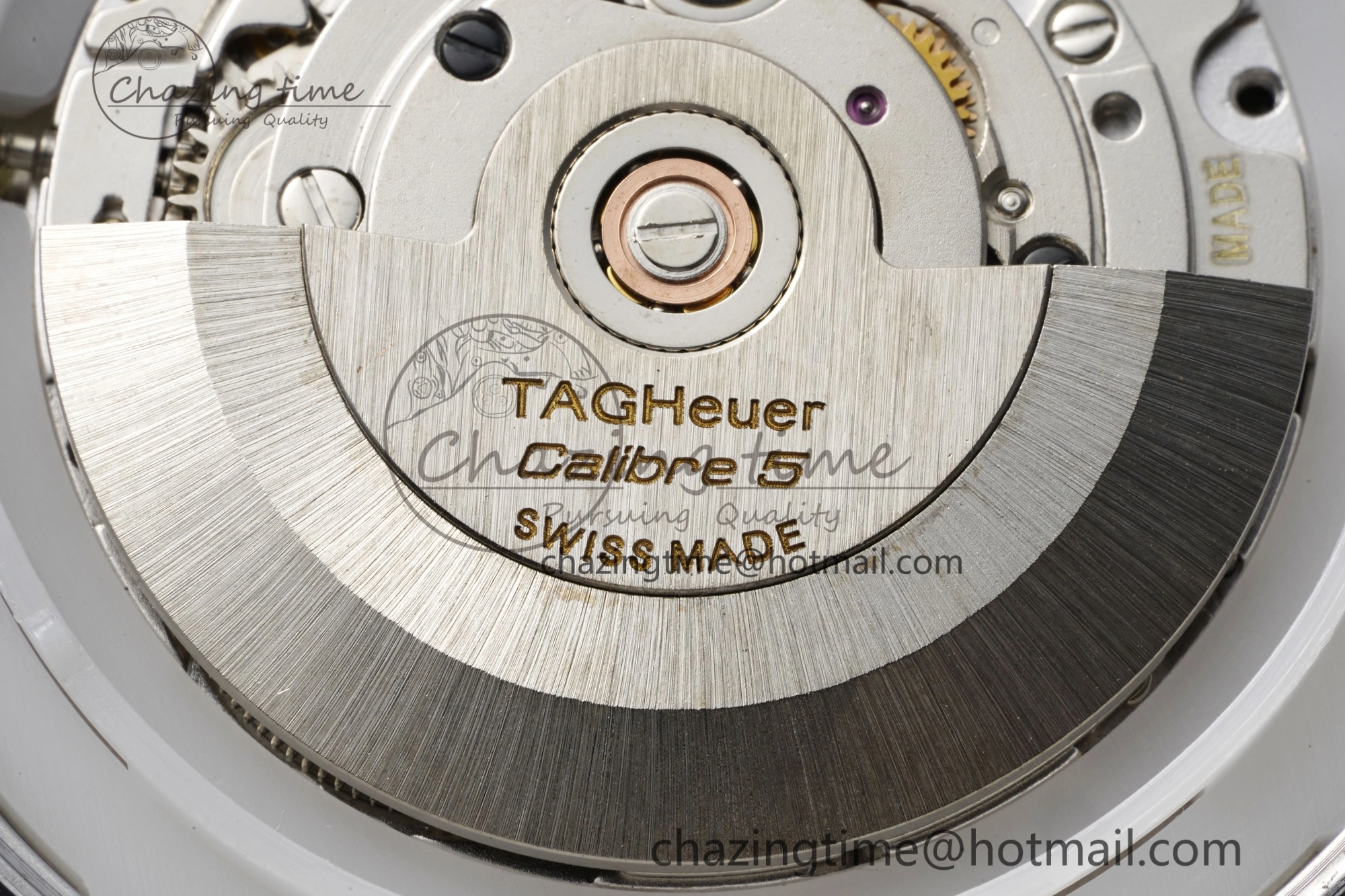 Aquaracer Calibre 5 44mm TARF 1:1 Best Edition White Dial SS Bezel on SS Bracelet SW200