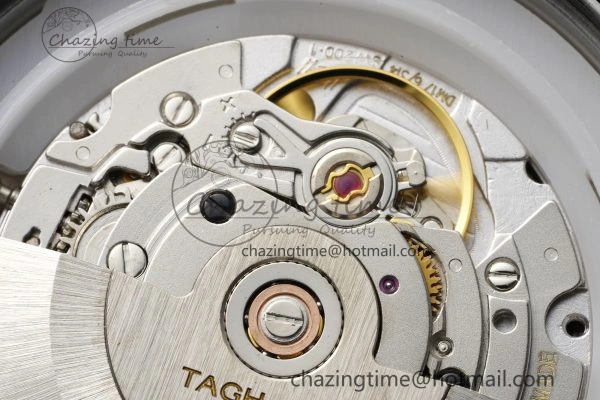 Aquaracer Calibre 5 44mm TARF 1:1 Best Edition White Dial SS Bezel on SS Bracelet SW200