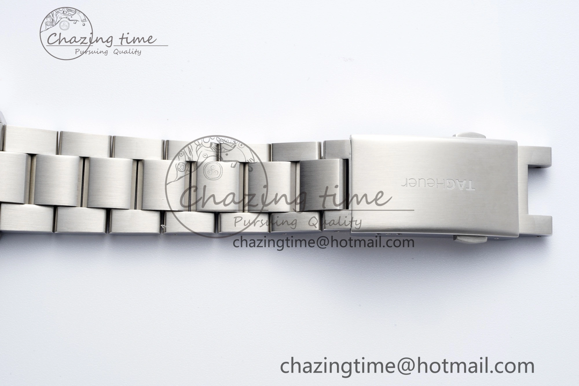 Aquaracer Calibre 5 44mm TARF 1:1 Best Edition White Dial SS Bezel on SS Bracelet SW200