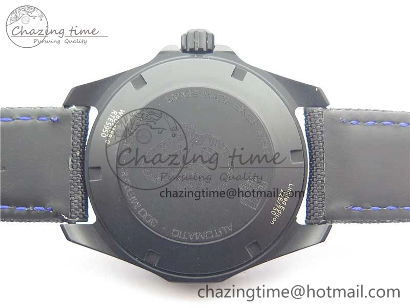 Aquaracer Calibre 5 Blue Carbon TBF 1:1 Best Edition Carbon Dial on Nylon Strap A2824