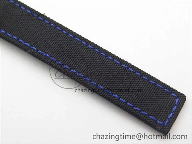 Aquaracer Calibre 5 Blue Carbon TBF 1:1 Best Edition Carbon Dial on Nylon Strap A2824