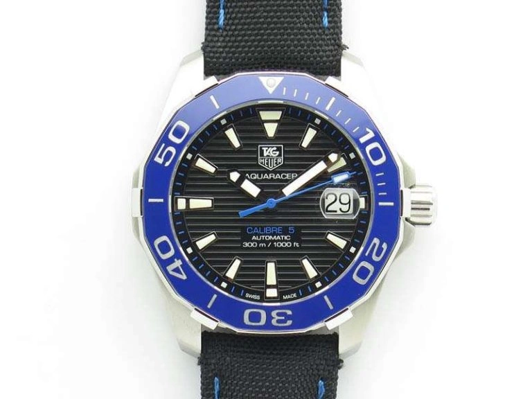 Aquaracer Calibre 5 CSL 43mm SS GSF 1:1 Best Edition Gray Dial on SS Bracelet A2824