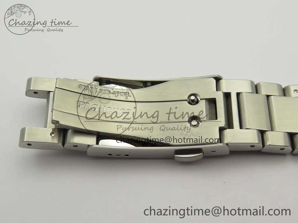Aquaracer Calibre 5 CSL 43mm SS GSF 1:1 Best Edition Gray Dial on SS Bracelet A2824