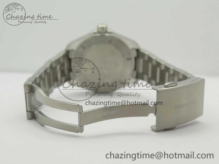 Aquaracer Calibre 5 CSL 43mm SS GSF 1:1 Best Edition Gray Dial on SS Bracelet A2824