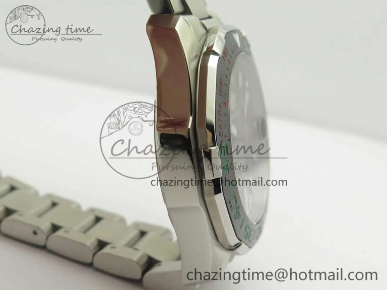 Aquaracer Calibre 5 CSL 43mm SS GSF 1:1 Best Edition Gray Dial on SS Bracelet A2824
