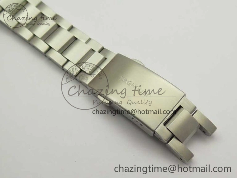 Aquaracer Calibre 5 CSL 43mm SS GSF 1:1 Best Edition Gray Dial on SS Bracelet A2824