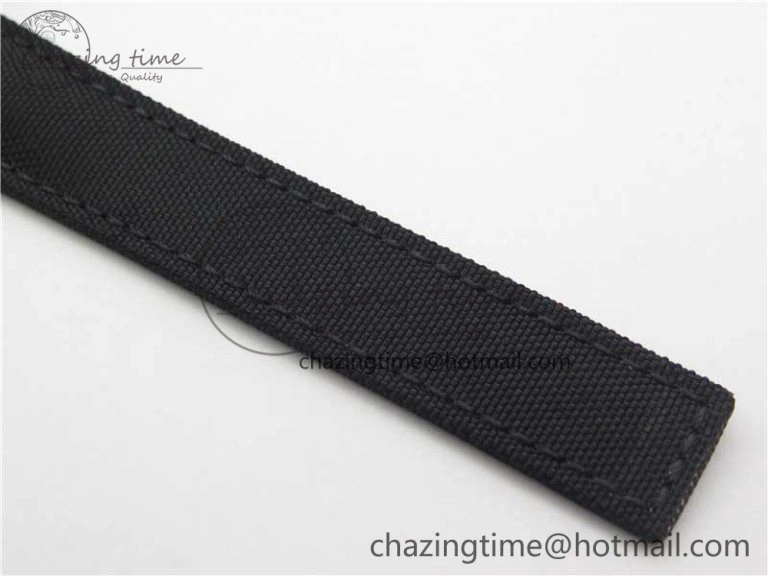 Aquaracer Calibre 5 Gold Carbon TBF 1:1 Best Edition Carbon Dial on Nylon Strap A2824