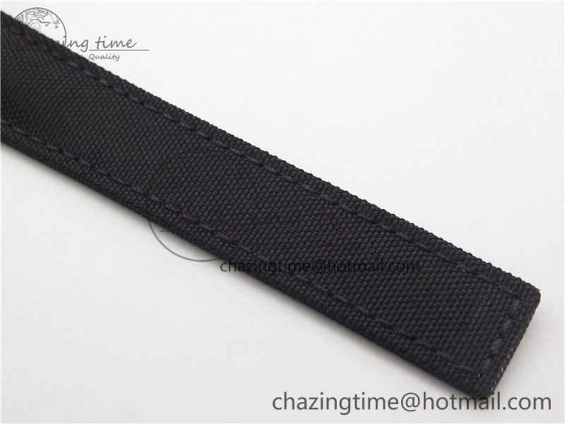 Aquaracer Calibre 5 Gold Carbon TBF 1:1 Best Edition Carbon Dial on Nylon Strap A2824