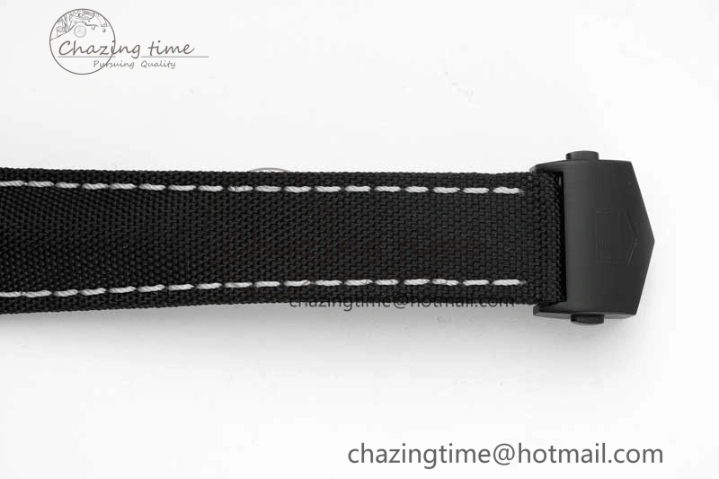 Aquaracer Calibre 5 PVD 41mm TARF 1:1 Best Edition Carbon RG Dial on Black Nylon Strap SW200