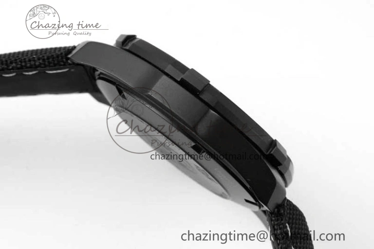 Aquaracer Calibre 5 PVD 41mm TARF 1:1 Best Edition Carbon RG Dial on Black Nylon Strap SW200