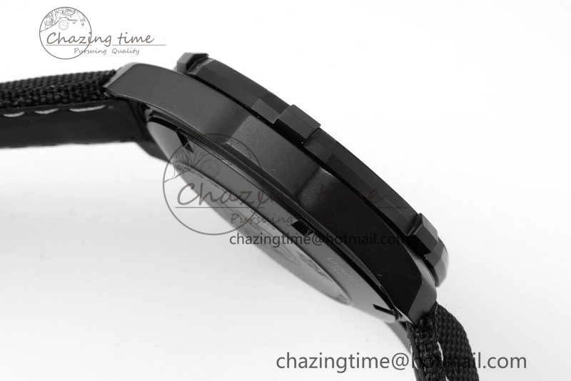 Aquaracer Calibre 5 PVD 41mm TARF 1:1 Best Edition Carbon RG Dial on Black Nylon Strap SW200