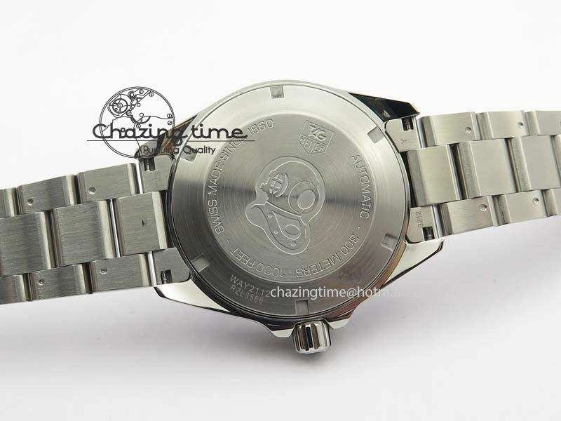 Aquaracer Calibre 5 SS 1:1 Best Edition Gray Dial On SS Bracelet A2824