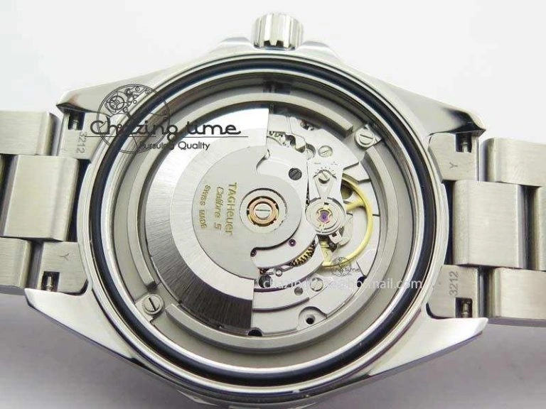 Aquaracer Calibre 5 SS 1:1 Best Edition Gray Dial On SS Bracelet A2824