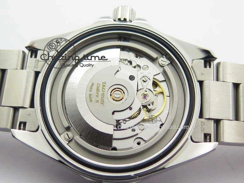 Aquaracer Calibre 5 SS 1:1 Best Edition Gray Dial On SS Bracelet A2824