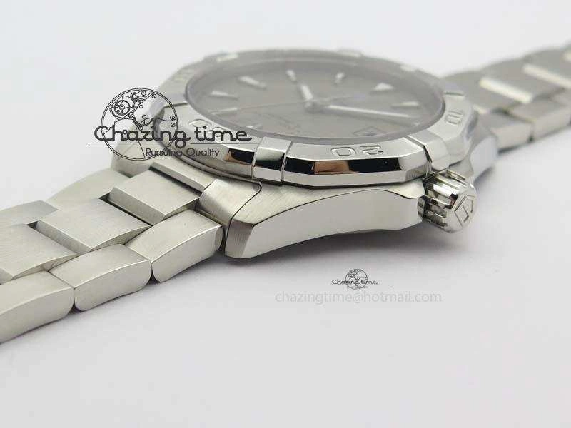 Aquaracer Calibre 5 SS 1:1 Best Edition Gray Dial On SS Bracelet A2824