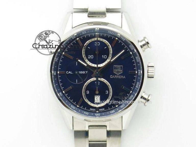 Aquaracer Calibre 5 SS 1:1 Best Edition Gray Dial On SS Bracelet A2824