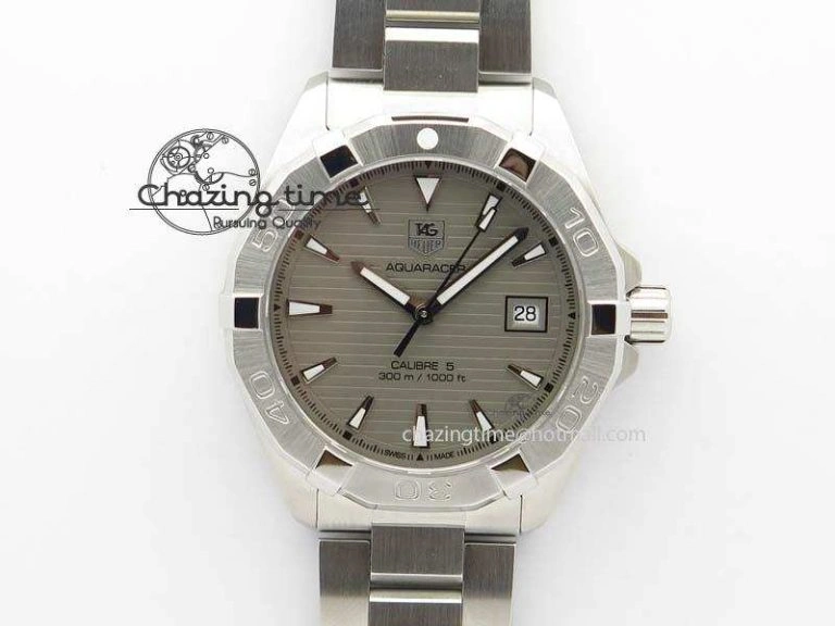 Aquaracer Calibre 5 SS MKF 1:1 Best Edition Black Textured Dial Ceramic Bezel On SS Bracelet A2824