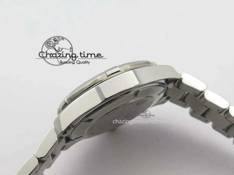 Aquaracer Calibre 5 SS MKF 1:1 Best Edition Blue Textured Dial Ceramic Bezel On SS Bracelet A2824