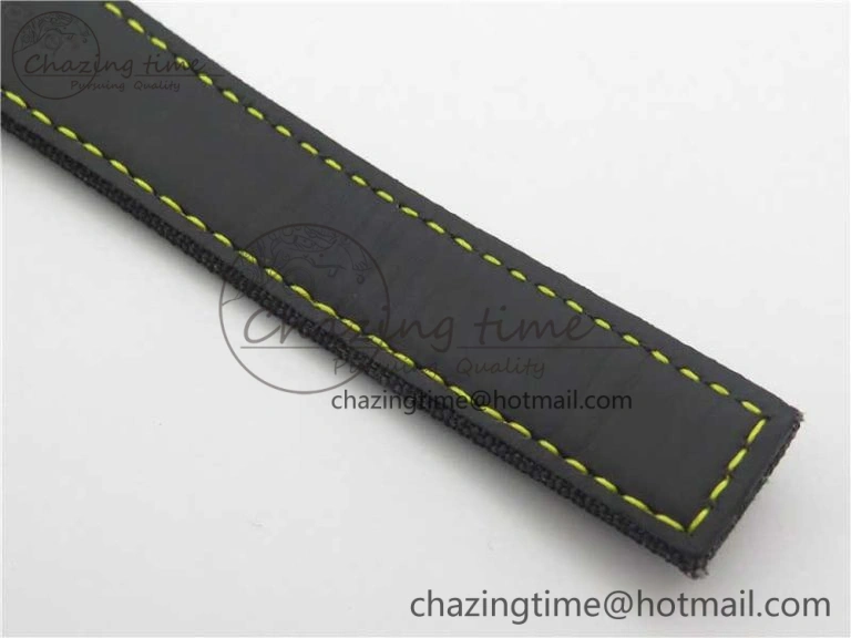 Aquaracer Calibre 5 Yellow Carbon TBF 1:1 Best Edition Carbon Dial on Nylon Strap A2824