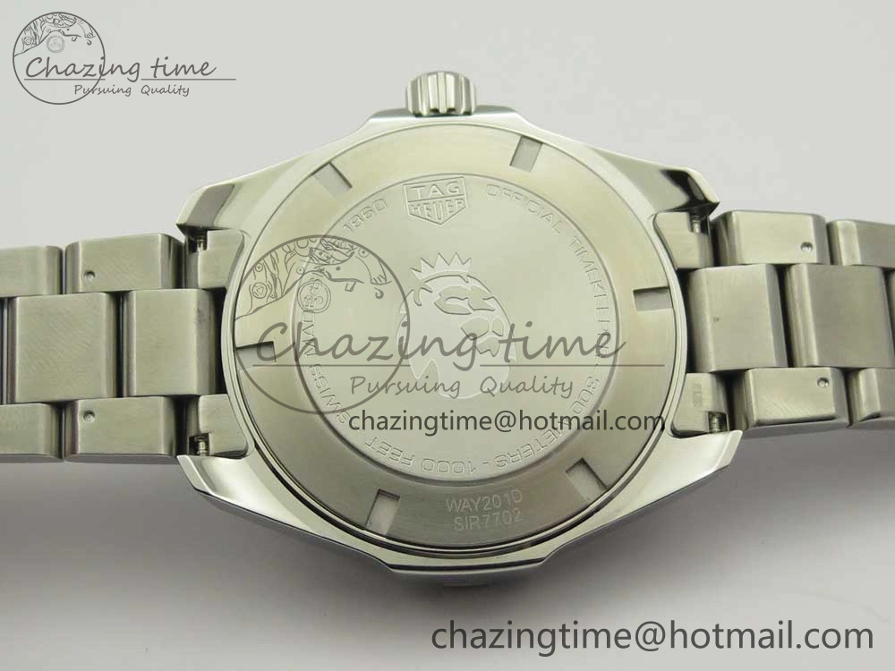Aquaracer English Premier League Limited 43mm SS GSF 1:1 Best Edition Gray Dial on SS Bracelet A2824
