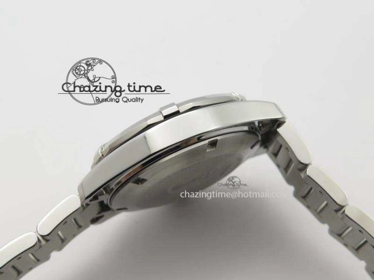 Aquaracer Ladies SS MOP White Diamond Markers Dial On SS Bracelet Swiss Quartz