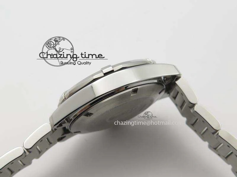 Aquaracer Ladies SS MOP White Diamond Markers Dial On SS Bracelet Swiss Quartz