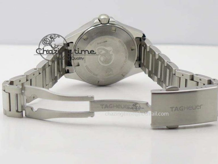 Aquaracer Ladies SS MOP White Diamond Markers Dial On SS Bracelet Swiss Quartz