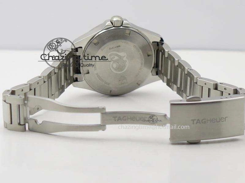 Aquaracer Ladies SS White Stick Markers Dial On SS Bracelet Swiss Quartz