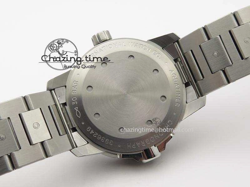 Aquatimer Automatic IW329002 V6F 1:1 Best Edition Black Dial On SS Bracelet MIYOTA 9015
