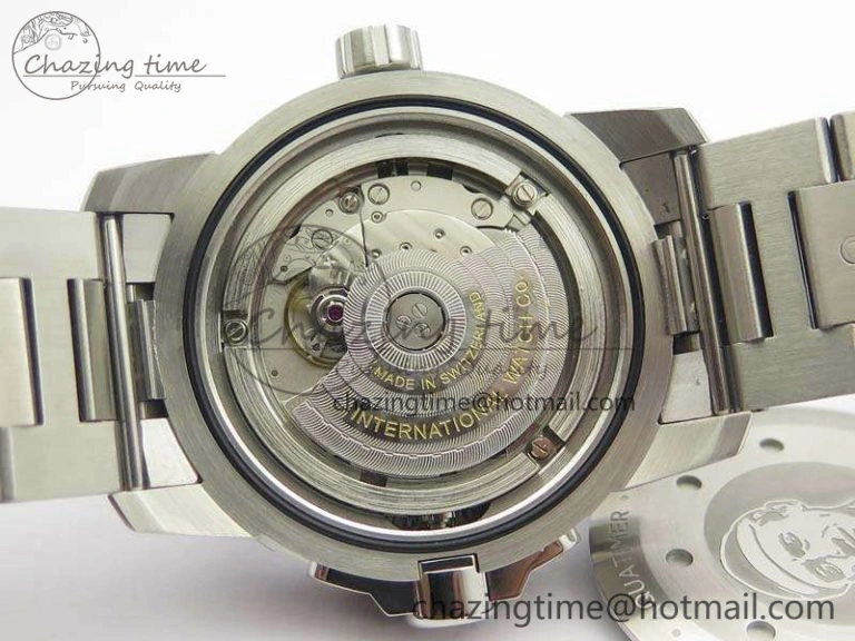 Aquatimer Automatic IW329004 V6F 1:1 Best Edition Blue Dial On SS Bracelet MIYOTA9015