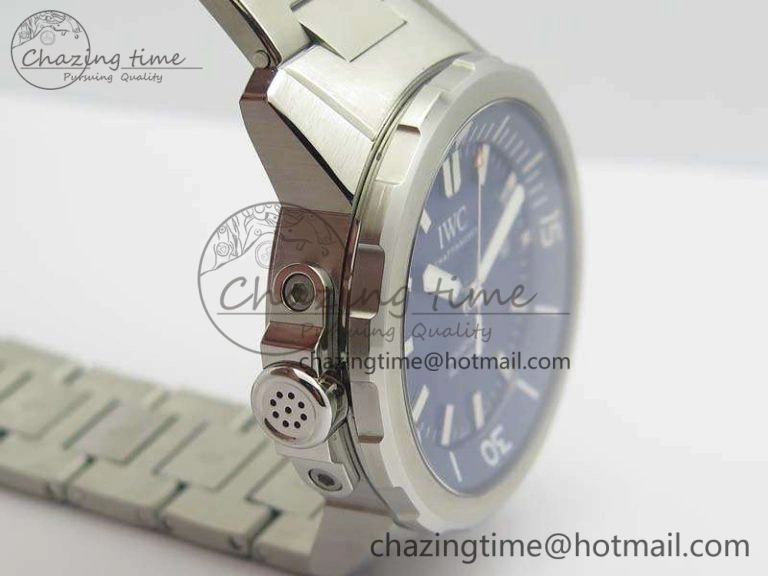 Aquatimer Automatic IW329004 V6F 1:1 Best Edition Blue Dial On SS Bracelet MIYOTA9015